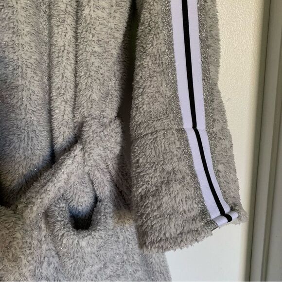 Victoria’s Secret PINK Hooded Sherpa lined Robe M/L - Picture 8 of 12